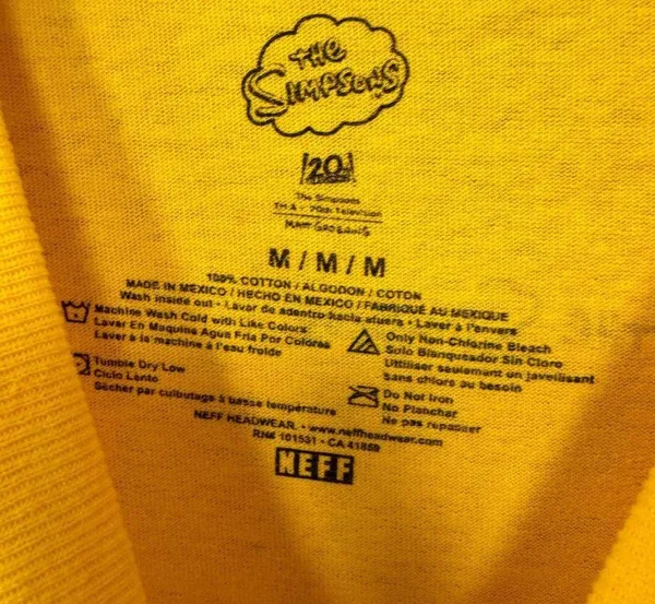 Homer & Krusty the Klown Tricycle The Simpsons Cartoon Tee M - Image 4