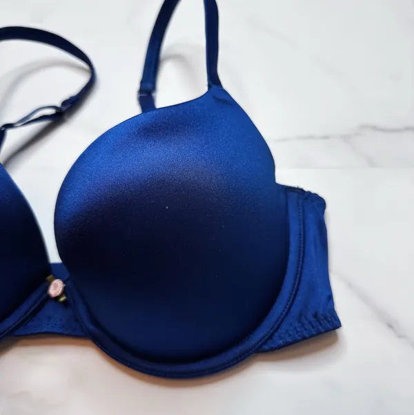 Skims Stretch Satin Push Up Bra  - Image 3
