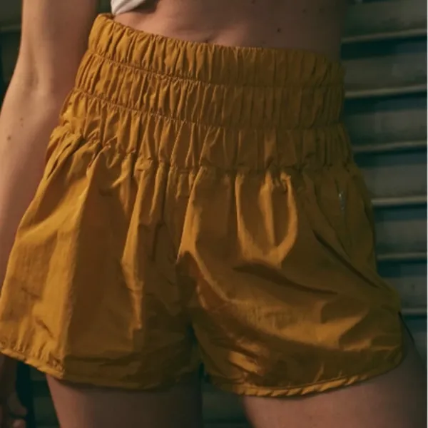 Free people fp movement the way home short size Medium honey mallow - Image 2