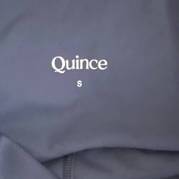 Quince‎ Slate Blue Ultra-Stretch High-Rise 6" Bike Shorts Women Size S Athletic - Image 6