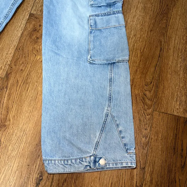 Denim Forum Aritzia The '90s Millie Hi-Rise Cargo Jeans Size‎ 29 Baggy Capsule - Image 4