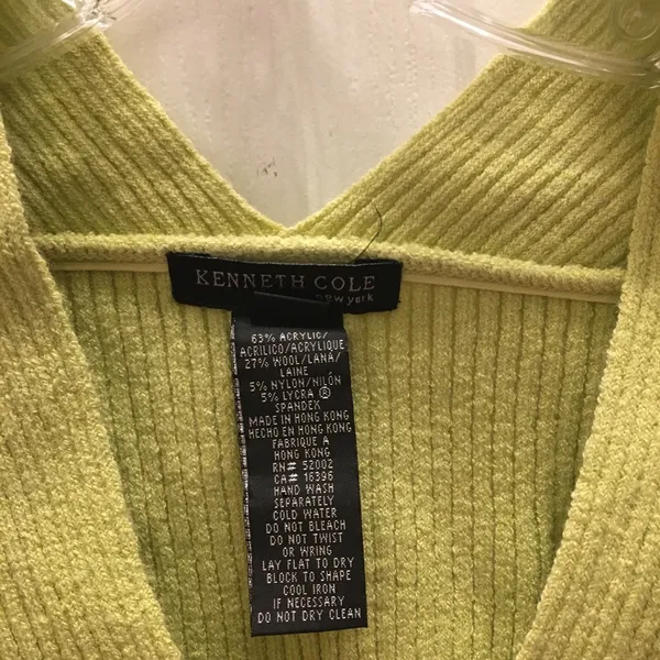 FINAL MARKDOWN Ladies Kenneth Cole ribbed knit top large - Image 3