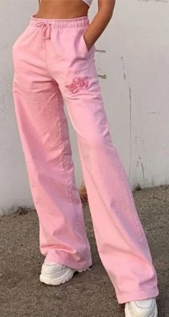 Boys Lie | Brady Sweatpant in Baby Pink - Image 2