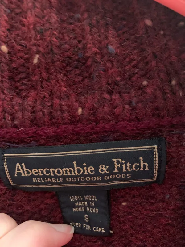 Abercrombie Vintage Wool Sweater - Image 3