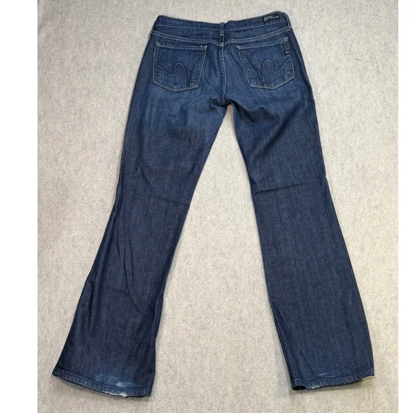 Citizens of Humanity Jeans Womens 28 Low Rise Bootcut Blue Y2K Indie Sleaze - Image 2