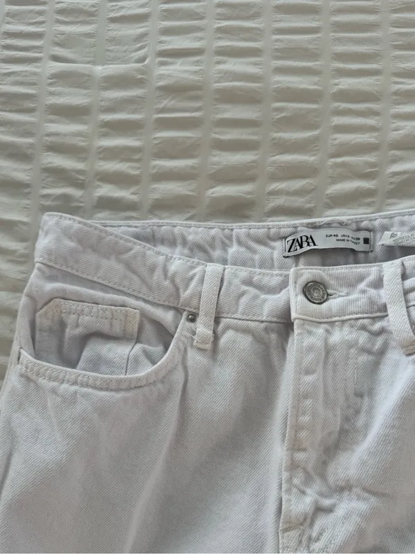 Zara White Jeans - Image 3