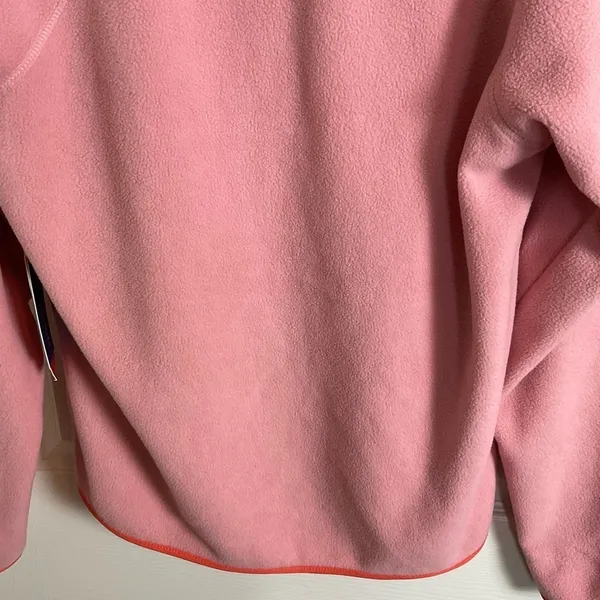 Aeropostale Sport Pink Polar Fleece Full Zip Jacket Large - Image 7