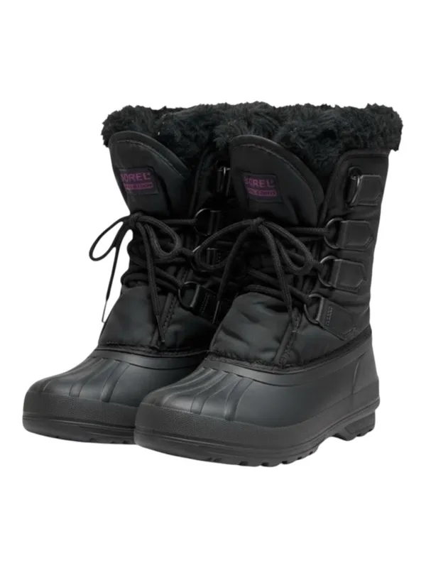 Vintage: Sorel x Kaufman ★ Canada Nylon Snow Waterproof Duck Boots ★ Black ★ 6M - Image 2