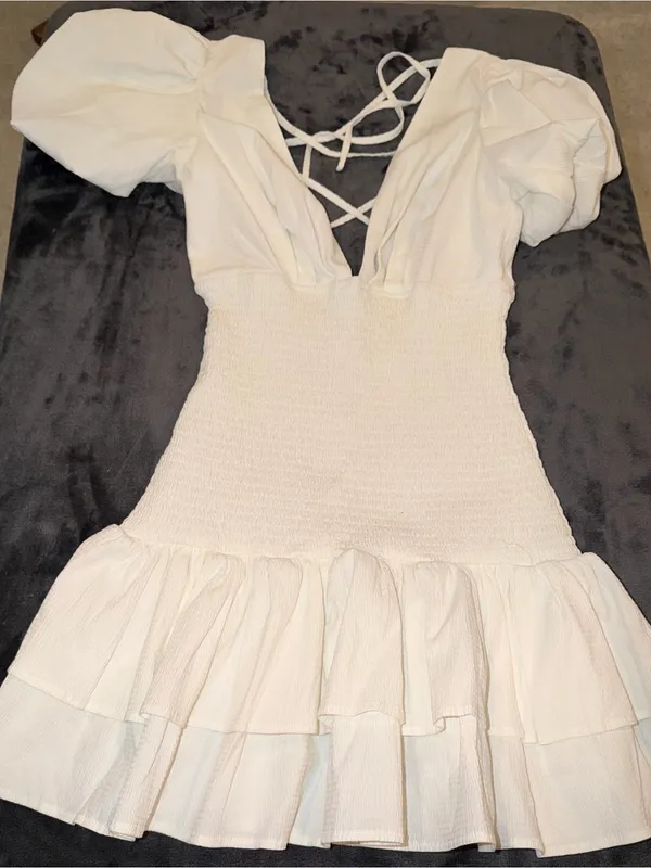 Hello Molly La Devotee Dress in White Size 4 - Image 11