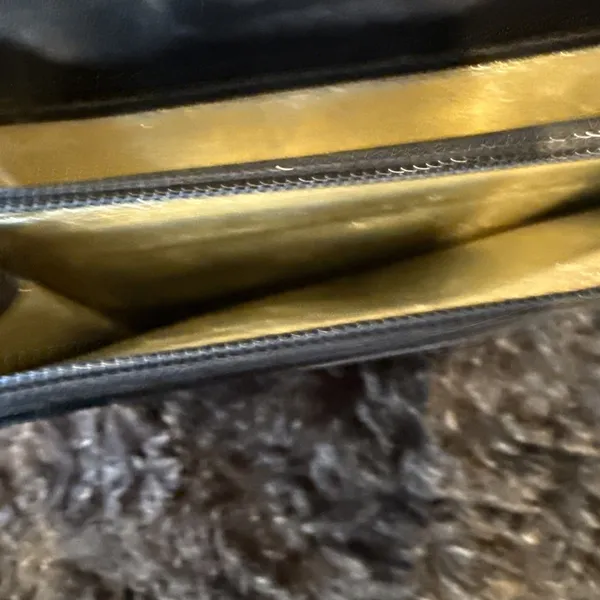 Kate Spade New York Black Patent Leather Credit Card Wallet - Image 5