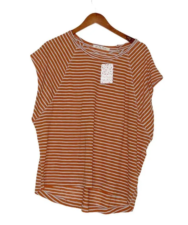 NWT Free People Halo Stripe Tee in Copper - Image 6