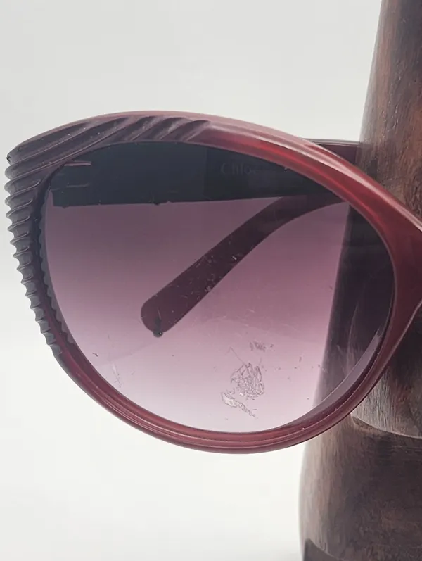 Chloé Red Sunglasses - Image 2