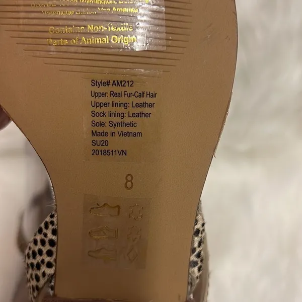 ‎Madewell Dalmatian animal print sandals - Image 8