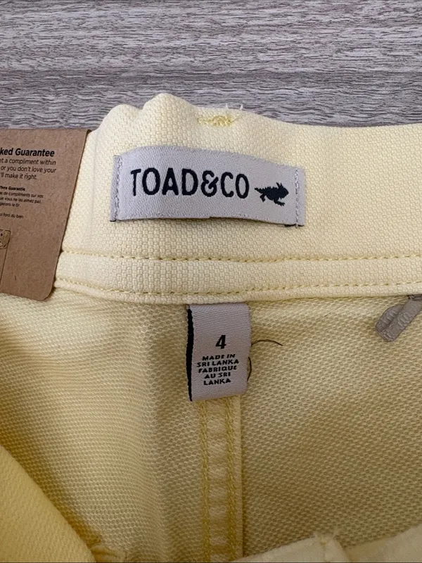 Toad & Co Linden Wide Leg Pant Jean Women Size 4 - Image 5