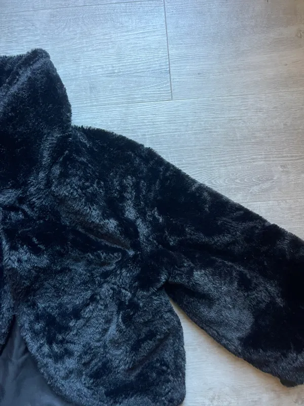 WD.NY Faux Fur Bolero Jacket Size S - Image 4
