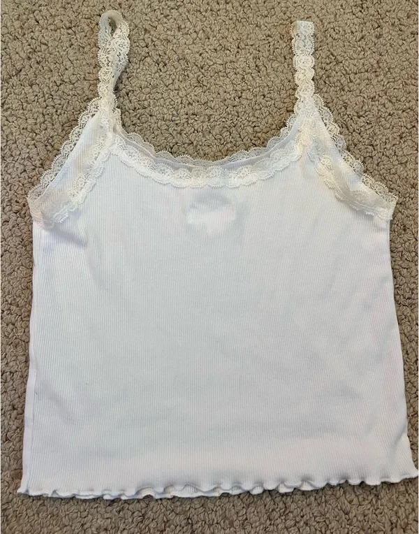 Target Basic tank top lace white - Image 2