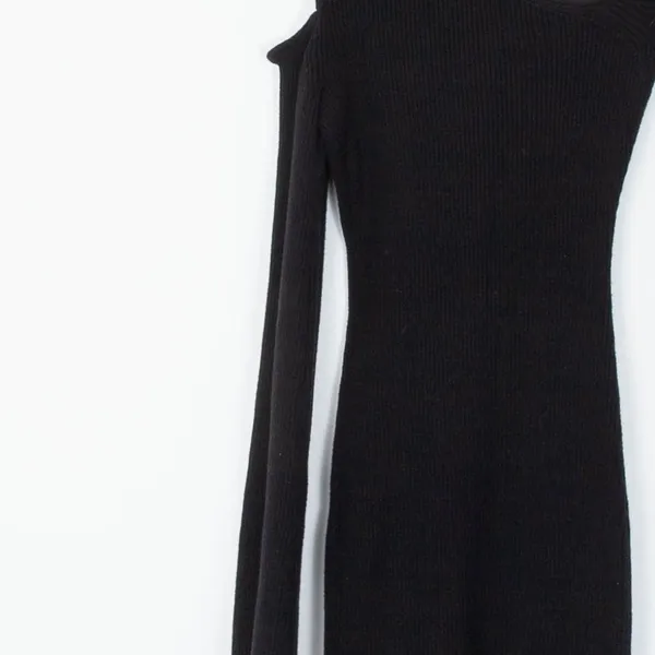 NBD Revolve Black Len Mini Dress‎ Ribbed Womens Size XS - Image 11