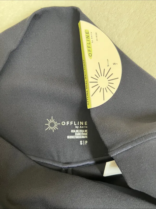 Offline by Aerie Women's Real Me High Rise Flare Pants Size Small - Image 6