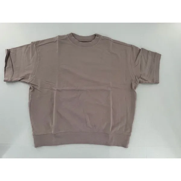 American Giant Everyday Short Sleeve Sweatshirt M Sunset French Terry Made USA - Image 2