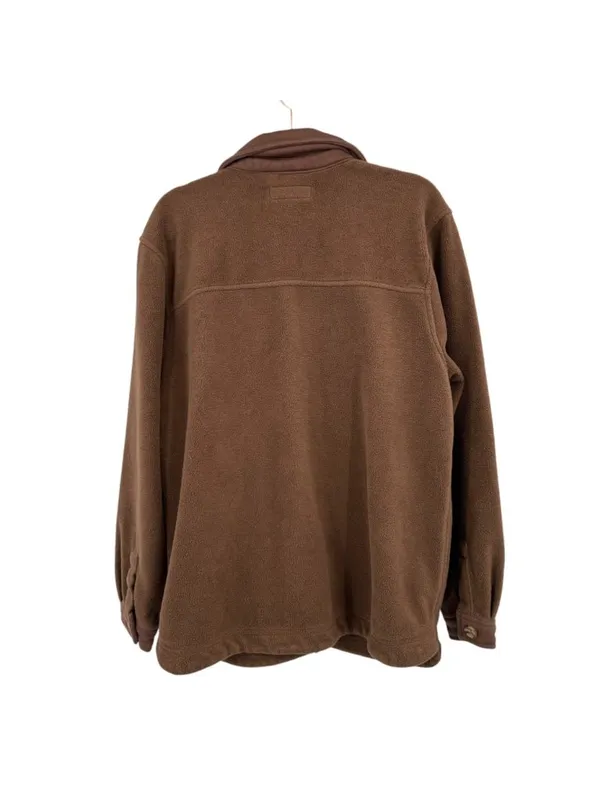 Blanknyc Brown Sherpa Shacket Jacket Size XL Utilitarian Cabincore Minimalist - Image 5