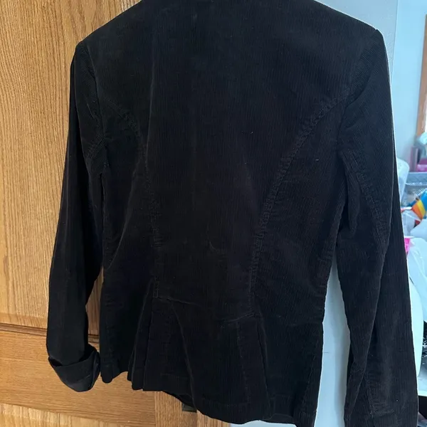 NWOT! CAbi Dark Brown Corduroy Blazer - Image 2