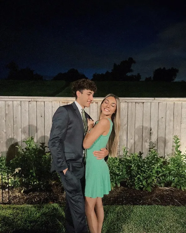 Green Cowneck Mini Dress - Image 2