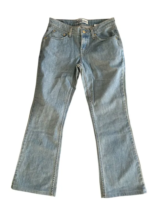 LEVIS Signature Light Wash Low Rise Bootcut Jeans Size 4 - Image 3