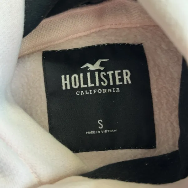 Hollister pink hoodie - Image 3