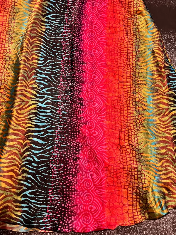 Womens medium Body Central Tube Top Dress/Maxi Skirt-black/multi - Image 6