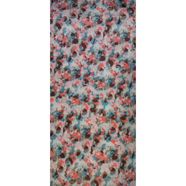 J.Crew Womens Pink Blue Abstract Pleated Back Sleeveless Blouse Top Size 14 - Image 5