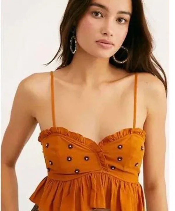 Free People Intimately On A Star Crop Cami - Image 2