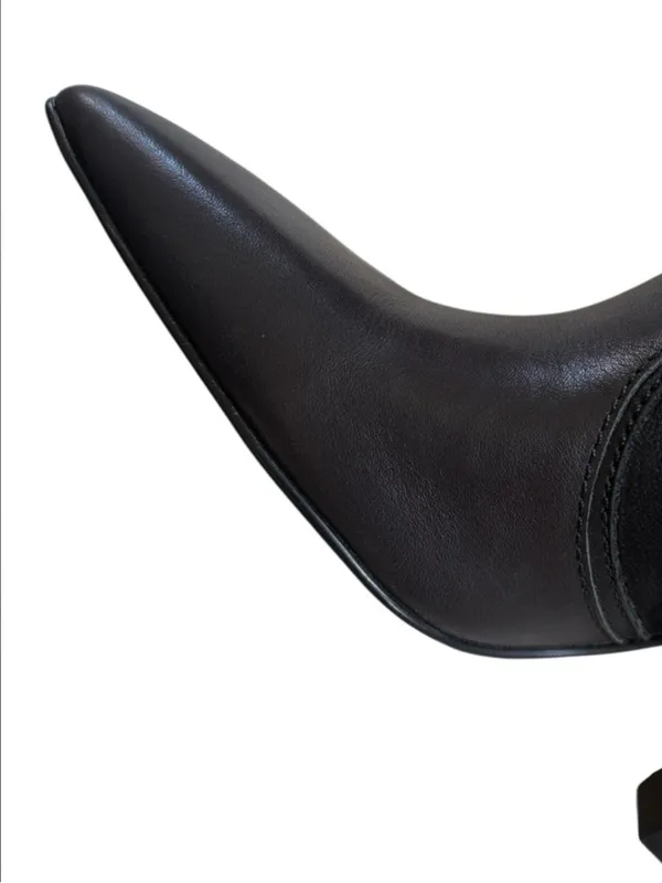 EUC Dolce Vita Leather Noraya Western Heeled Boots Black Size 7.5 - Image 6