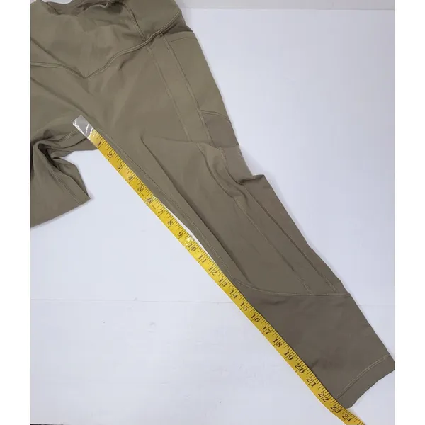 LULULEMON All The Right Places Crop II Leggings Women‎ Sz 8 Sage Active Workout - Image 4
