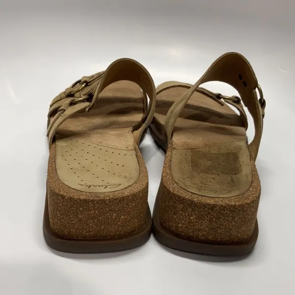 Clarks cork footbed‎ slip on sandals size 10 - Image 6