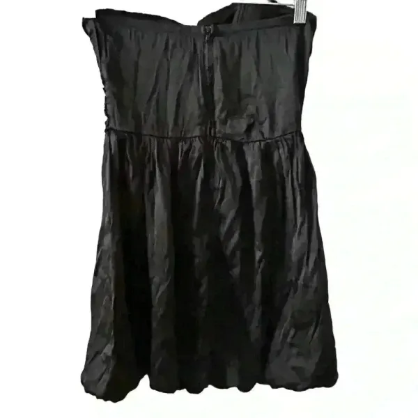 White House Black Market Women's Strapless Black Cocktail Dress‎ S - Image 8