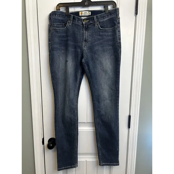 Carhartt Rugged Flex Layton Skinny Leg Jeans Slim Fit Size 10 Stretch Denim - Image 15