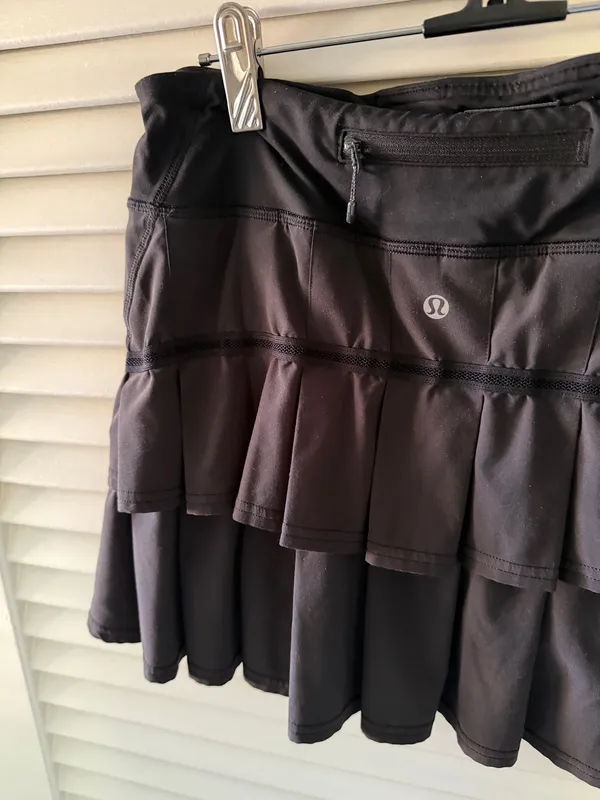 Lululemon Pace Setter Skirt Black - Image 3
