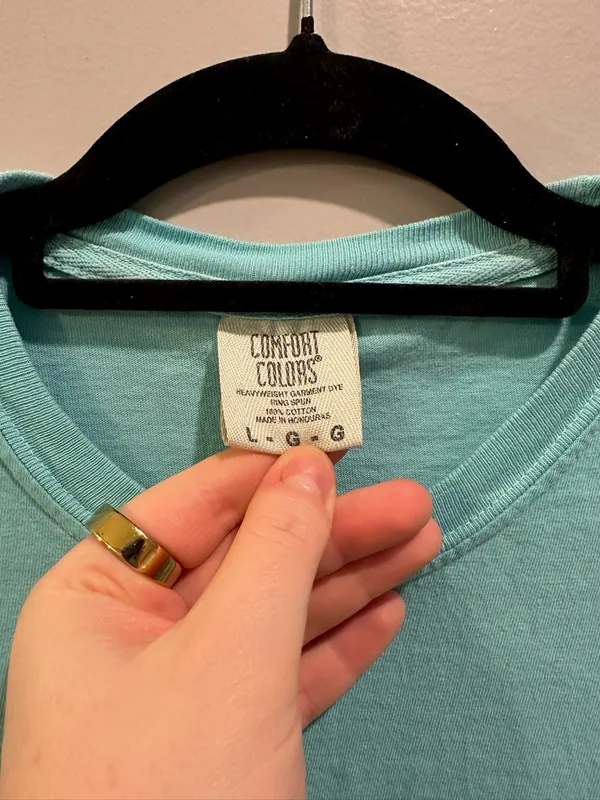 Comfort Colors Curaçao Short Sleeve Tee Greenish Blue - Image 4