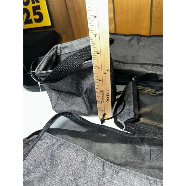 Thirty-One Gifts Gray Travel Organizer Packing Cubes Pouches Bag Set 7 Piece - Image 7