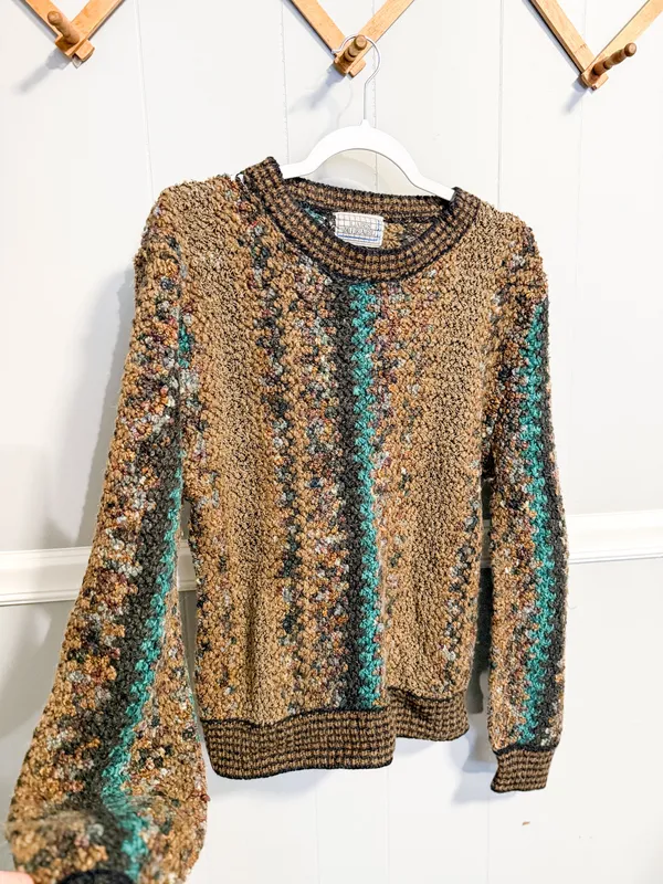 Lars Mikael Vintage Sweater Multiple Size M - Image 3