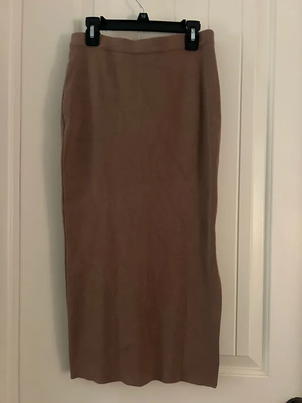 Workshop Brown knit midi skirt set - Image 5