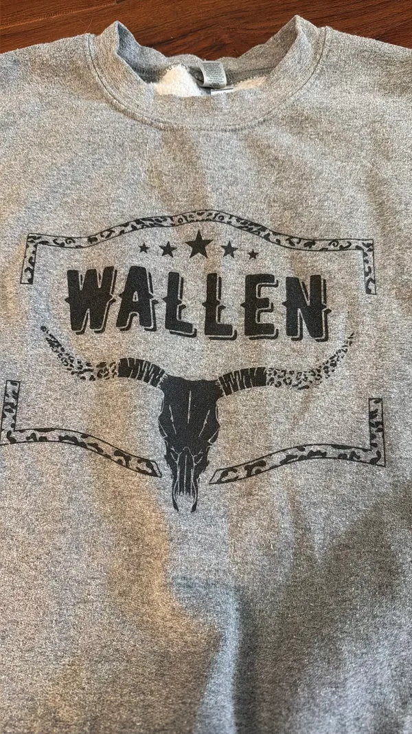 Morgan Wallen Gildan Crewneck - Image 3