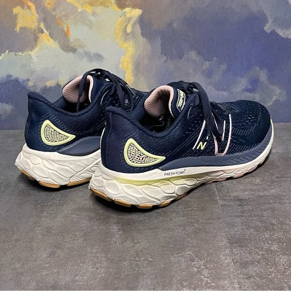 New Balance Fresh Foam X 860 Women's Navy Blue Running Shoes Size 8.5B - Image 8