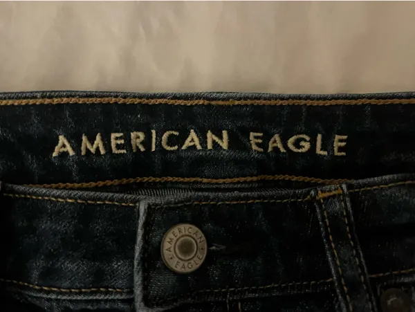 American Eagle High-Rise Distressed Shorts - Image 4