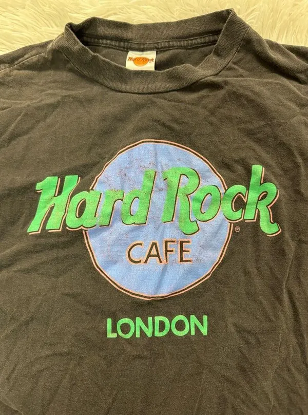hard rock cafe london graphic tshirt - Image 2
