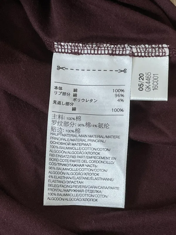 Y-3 by Yohji Yamamoto Classic Tailored Short Sleeve T-Shirt Tee Top NWT - Image 5