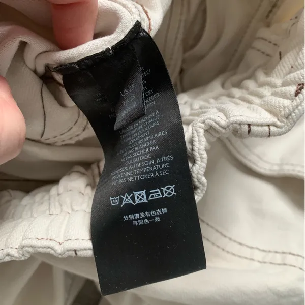 Urban Outfitters BDG Beige Relaxed Skate Jeans 25 - Image 9