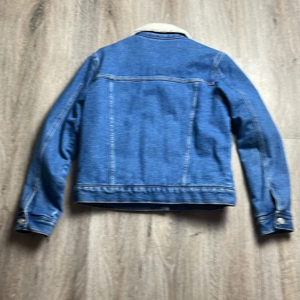 PacSun Sherpa Lined Jean Jacket Size XS - Image 9