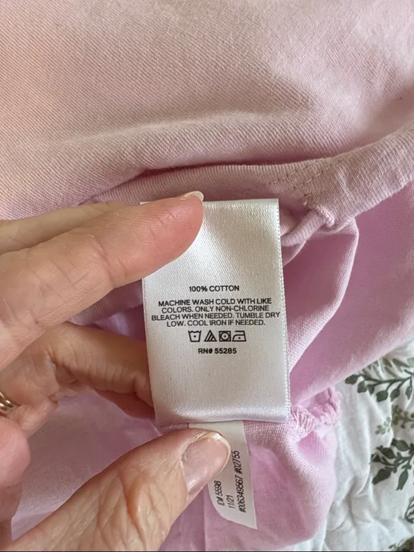 NWOT Express Women's Pink Ruffle Sleeve Drawstring Top‎ Size Small - Image 5