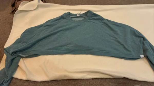 Out from under crop sweatshirt - Image 2